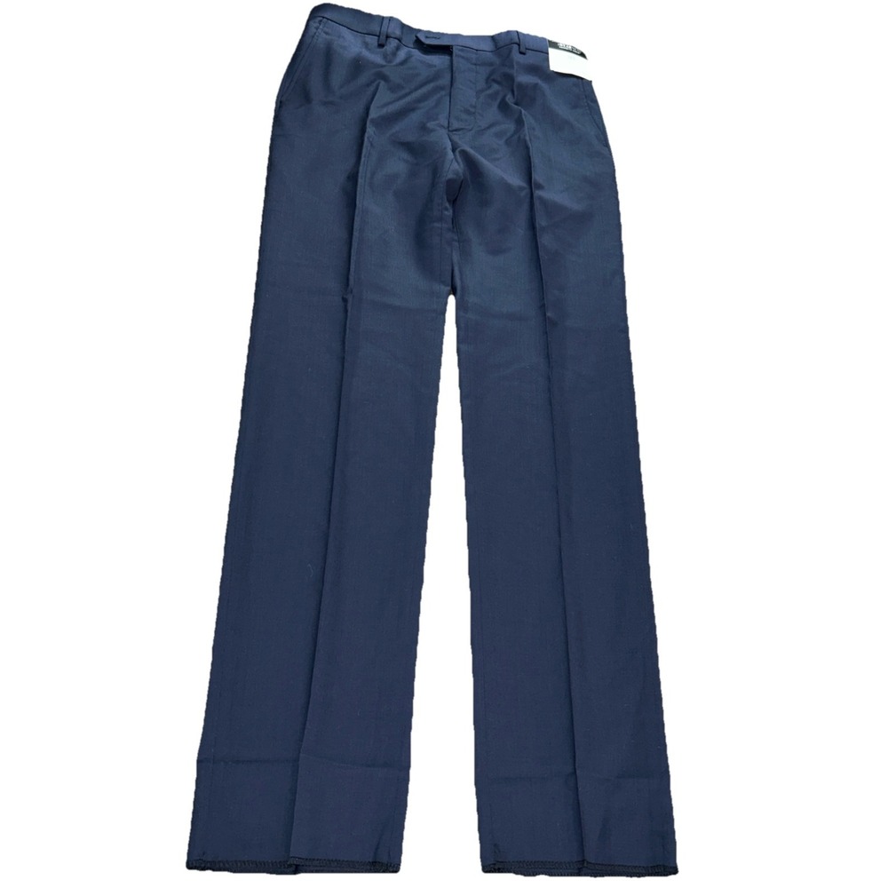 kenneth cole awearness pants Mens 36x37 Unhemmed Awear-tech Slim Fit Wool Blend